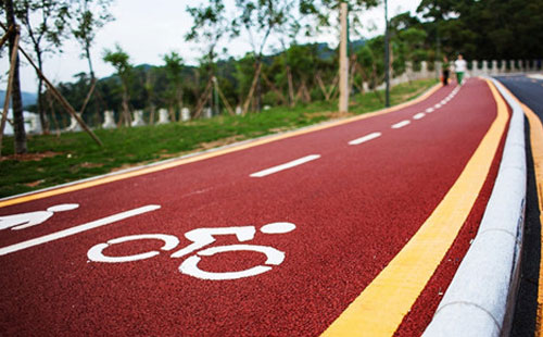 谢通门彩色路面 谢通门彩色路面