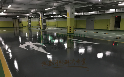 ‌旧地面翻新方案：谢通门环氧地坪涂层覆盖混凝土裂缝修复技术